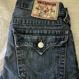 True Religion Jeans !  (SOLD!!)
Washed out blue
Size:30